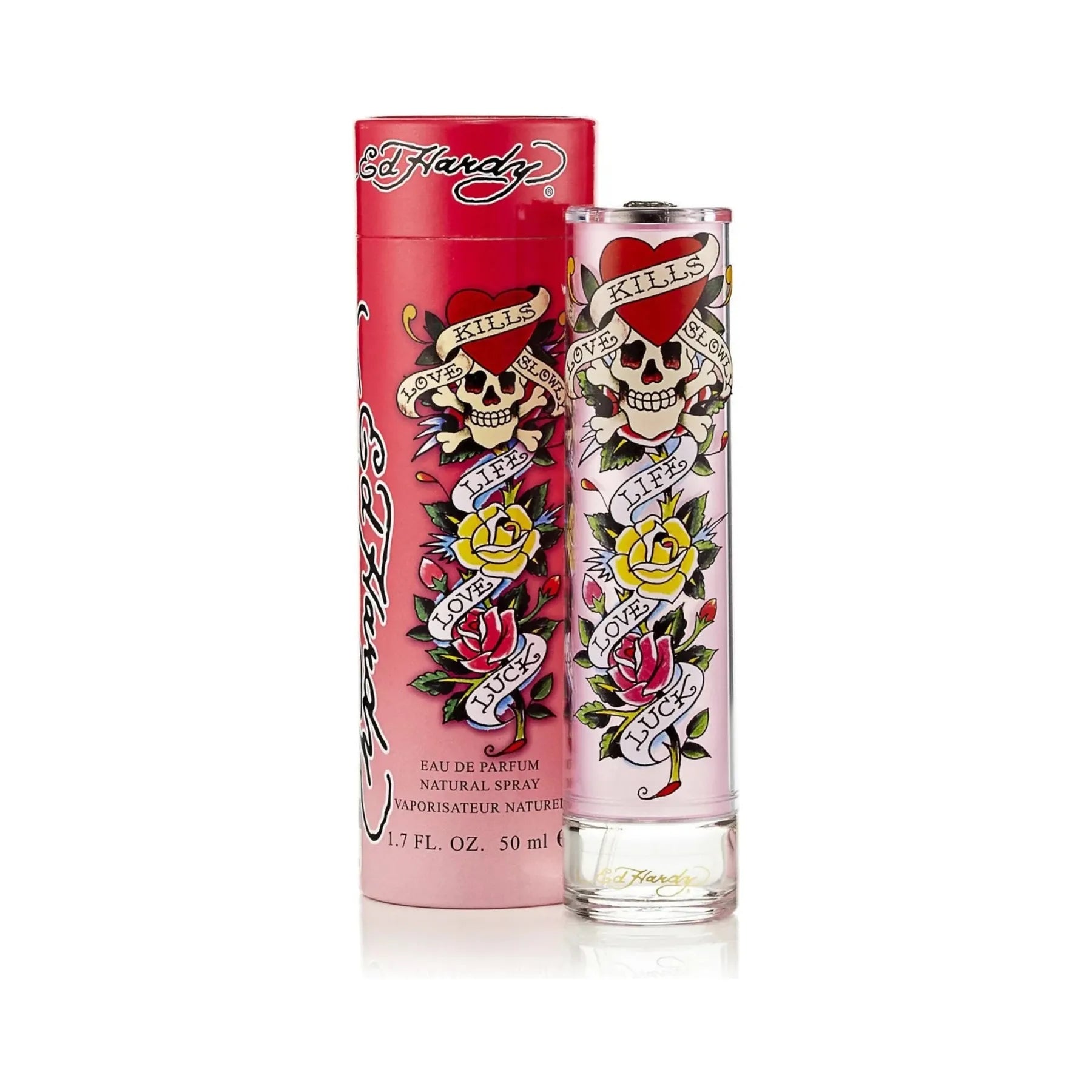 Ed Hardy Love Kills Slowly Eau De Parfume Spray Woman 1.7 FL OZ / 50 ML