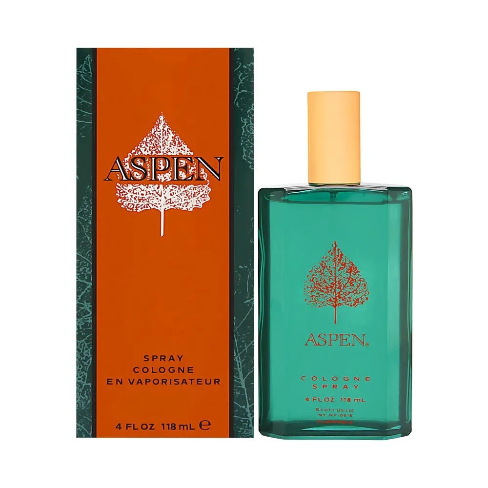 Coty Aspen Spray Cologne For Men	4 FL OZ / 118 ML