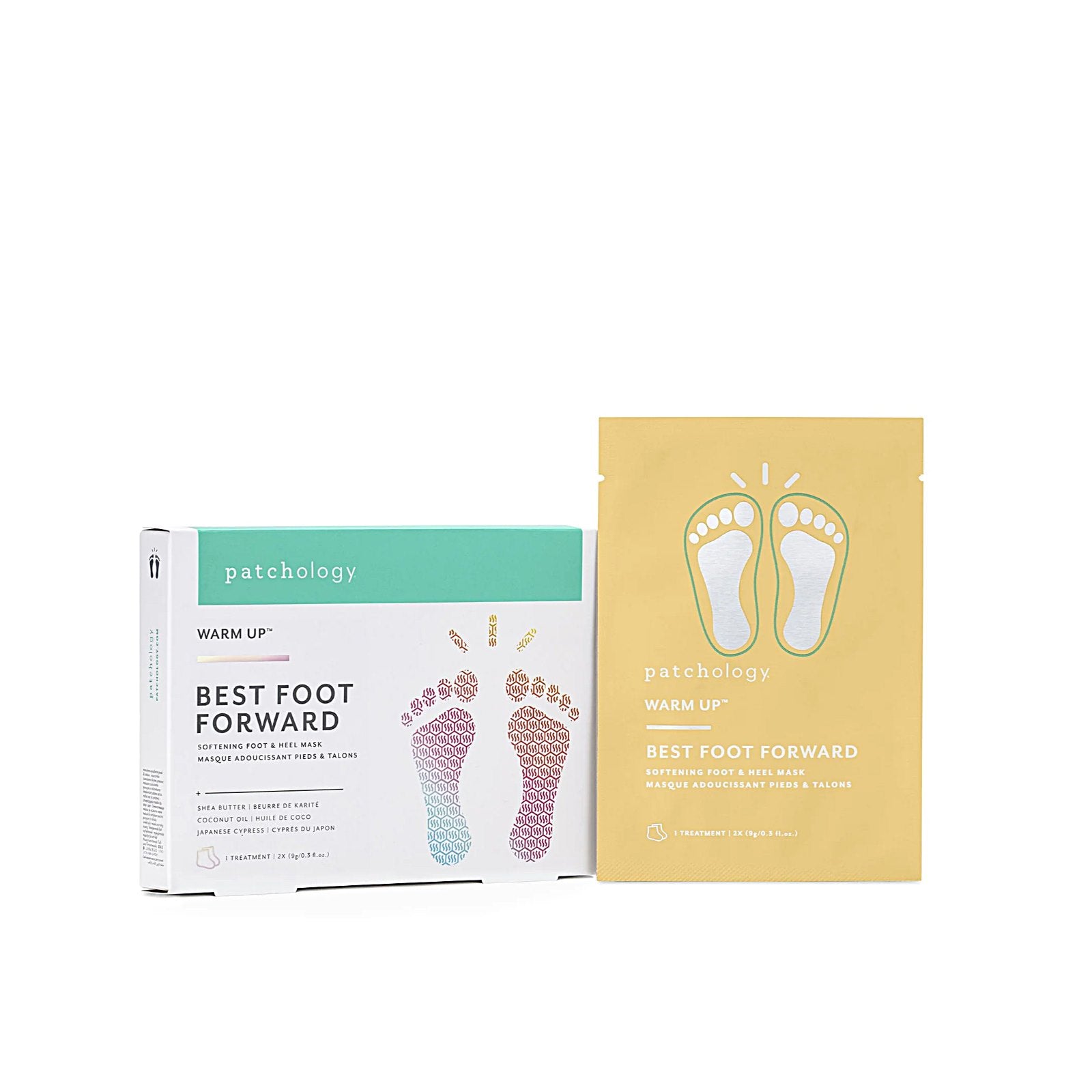 Patchology Best Foot Forward Softening Heel And Foot Mask 0.32 OZ / 9 G