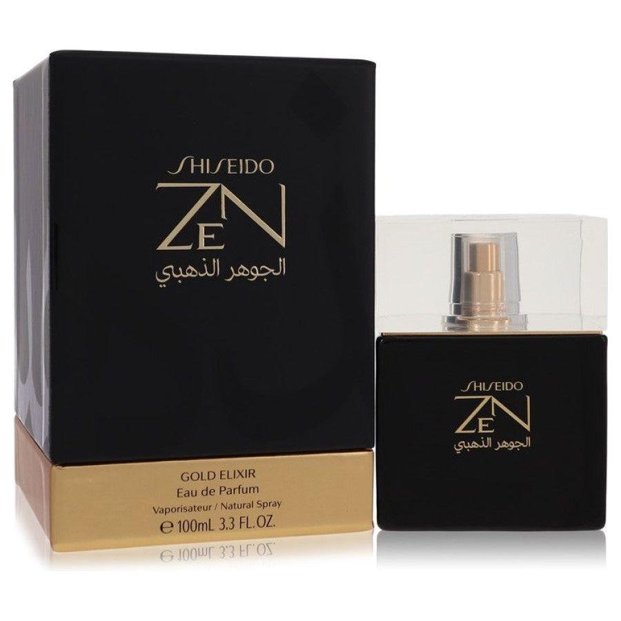 Shiseido Zen Gold Elixir Eau De Parfum Natural Spray 3.3 FL OZ / 100 ML